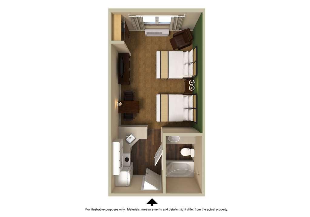 Extended Stay America Suites - Indianapolis - Castleton Zimmer foto